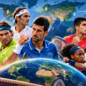 La géographie des champions : comprendre pourquoi certaines régions du monde dominent le tennis international